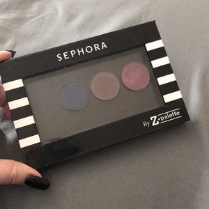 Sephora Z Palette w 3 Morphe Shadows